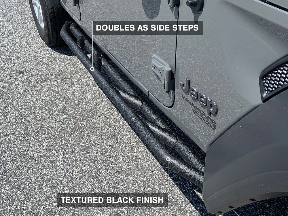Barricade Rock Sliders (18-25 Jeep Wrangler JL 4-Door)