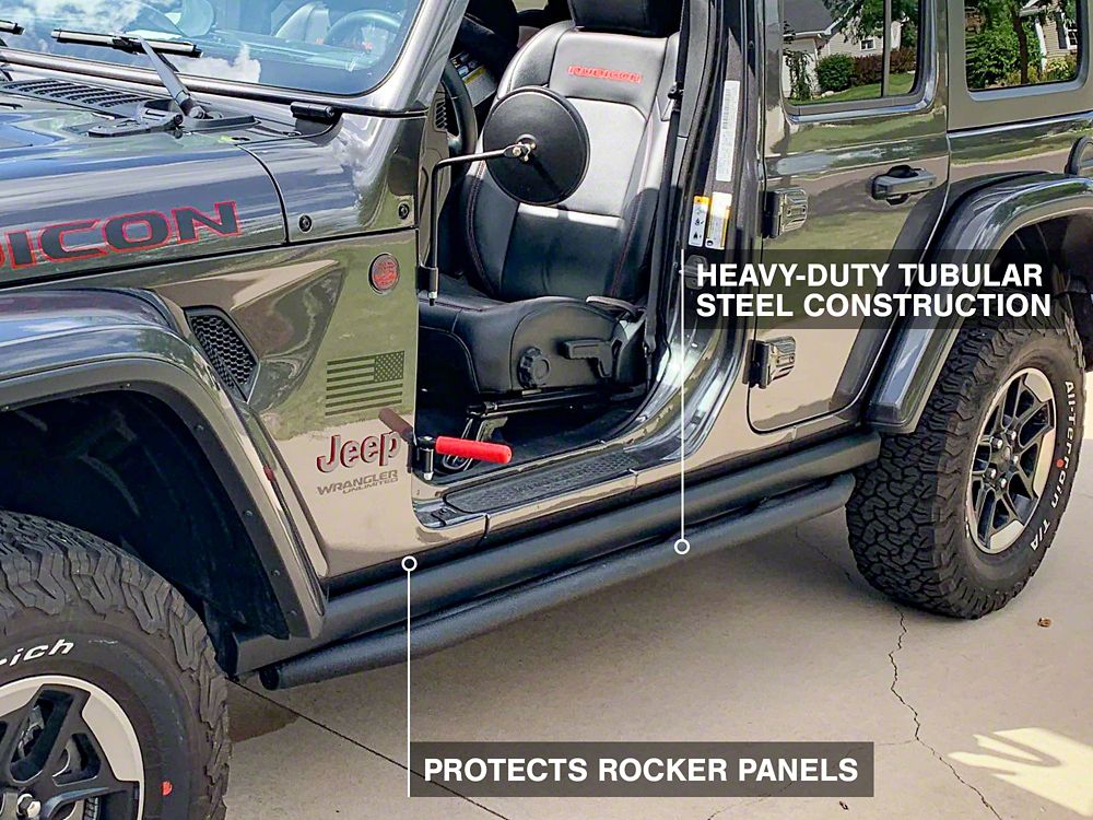 Barricade Rock Sliders (18-25 Jeep Wrangler JL 4-Door)