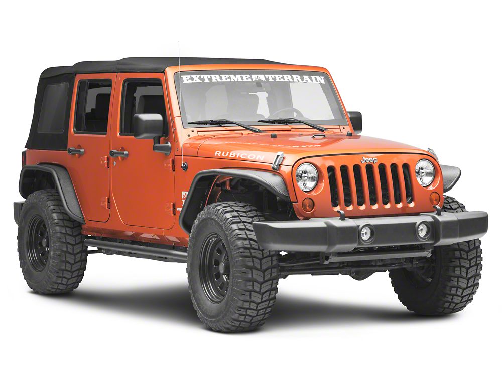 Barricade Tubular Fender Flares (07-18 Jeep Wrangler JK)