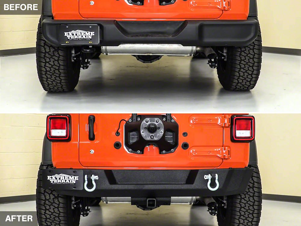 Barricade Extreme HD Rear Bumper (18-25 Jeep Wrangler JL)