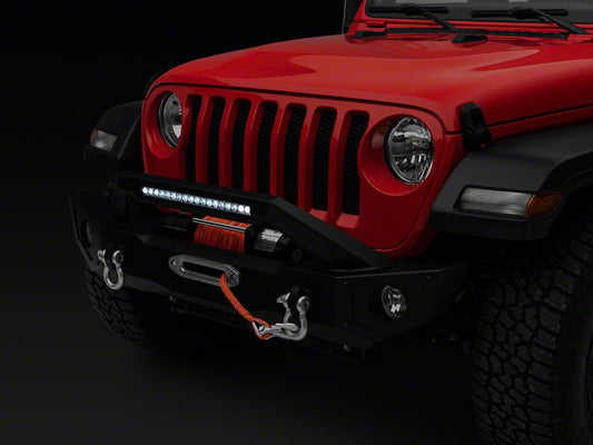 Barricade HD Front Bumper with 20-Inch Light Bar (18-25 Jeep Wrangler JL)