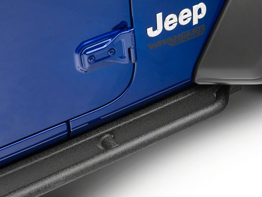 Barricade Enhanced Rubi Rails; Textured Black (18-25 Jeep Wrangler JL 2-Door)