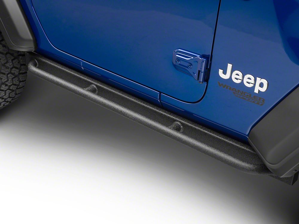 Barricade Enhanced Rubi Rails; Textured Black (18-25 Jeep Wrangler JL 2-Door)