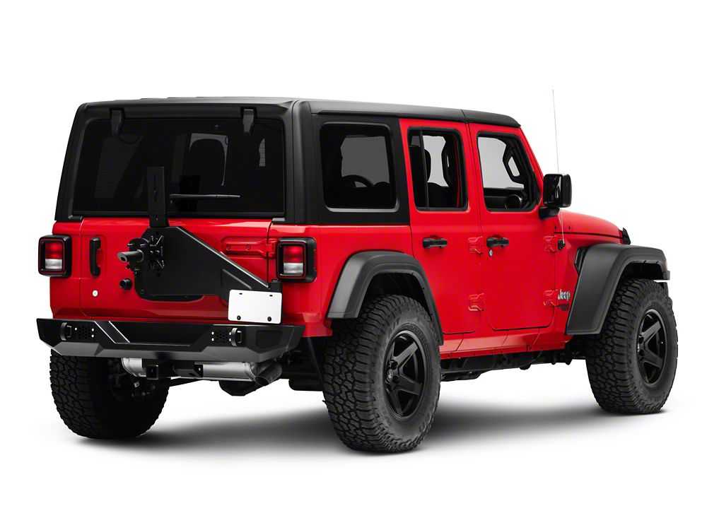 Barricade HD Rear Bumper with Tire Carrier (18-25 Jeep Wrangler JL)