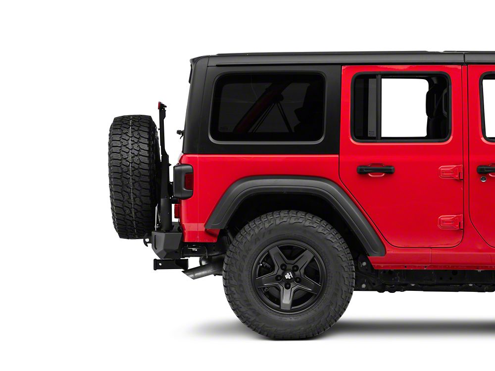Barricade HD Rear Bumper with Tire Carrier (18-25 Jeep Wrangler JL)