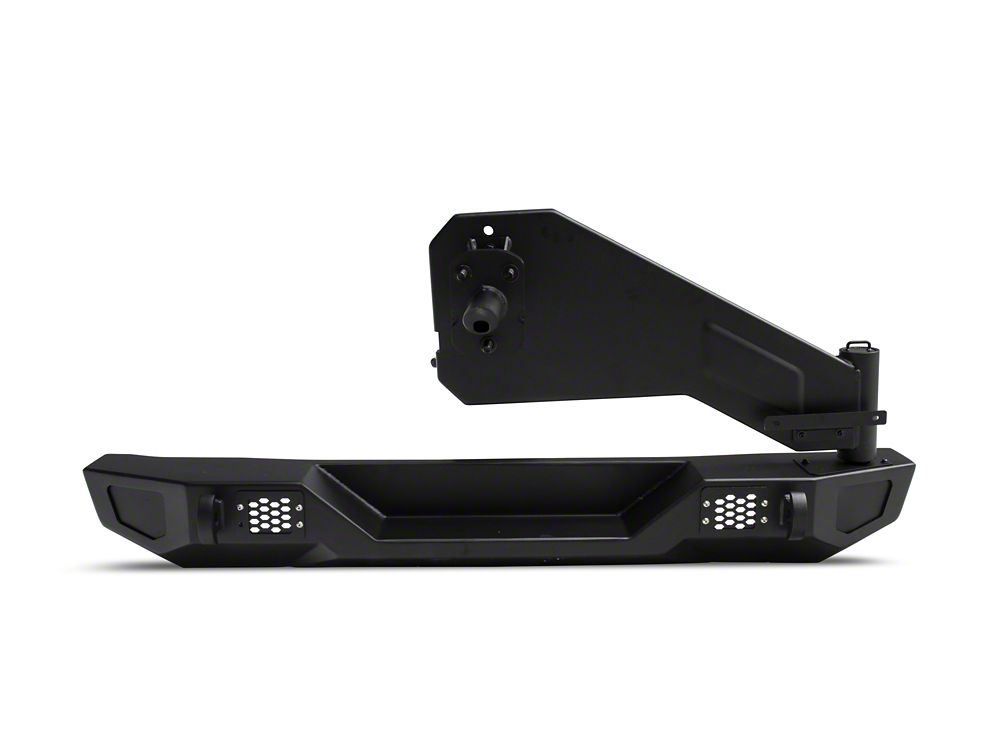 Barricade HD Rear Bumper with Tire Carrier (18-25 Jeep Wrangler JL)