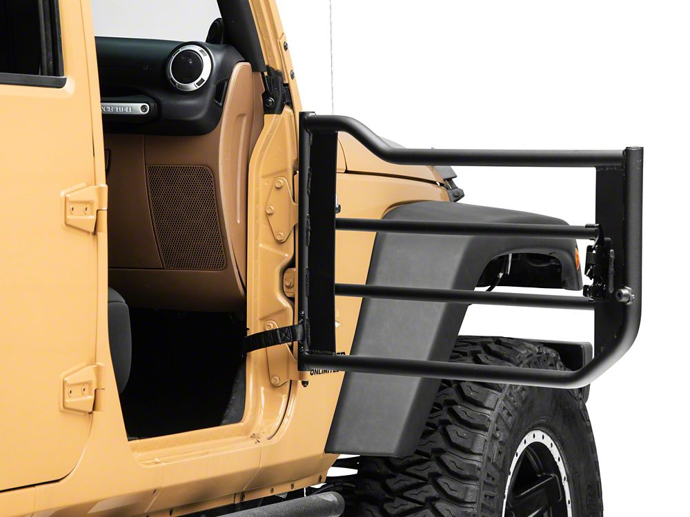 Barricade Tubular Adventure Doors; Front (07-18 Jeep Wrangler JK)