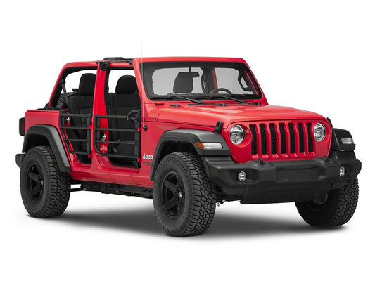 Barricade Tubular Adventure Doors; Front (18-25 Jeep Wrangler JL)