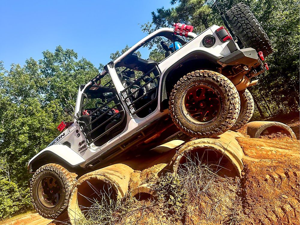 Barricade Tubular Adventure Doors; Front (18-25 Jeep Wrangler JL)