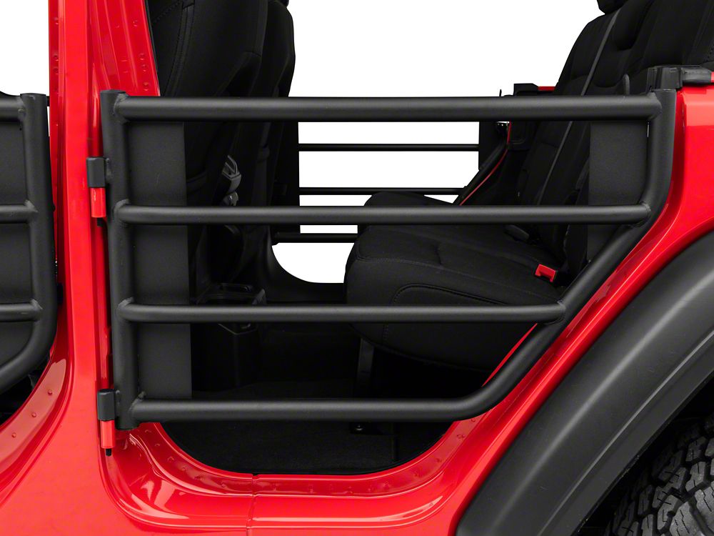 Barricade Tubular Adventure Doors; Rear (18-25 Jeep Wrangler JL 4-Door)