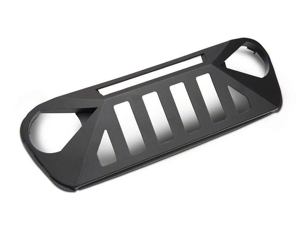 Barricade Dark Star Aluminum Grille with 20-Inch LED Light Bar (18-25 Jeep Wrangler JL)