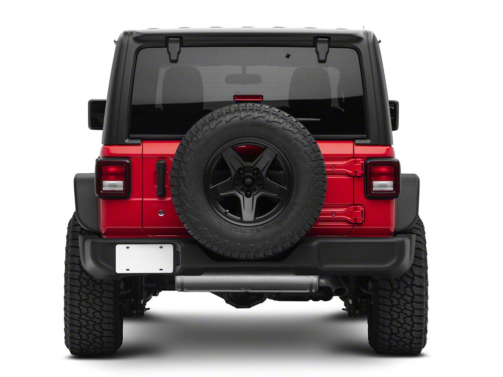 Barricade Tubular Fender Flares with LED DRL and Marker Lights (18-25 Jeep Wrangler JL)