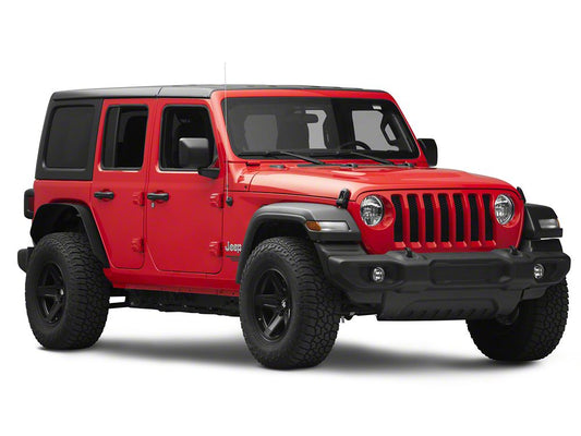 Barricade HD Flat Fender Flares; Rear (18-25 Jeep Wrangler JL)