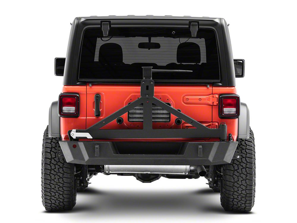 Barricade Extreme HD Rear Bumper with Tire Carrier (18-25 Jeep Wrangler JL, Excluding 4xe)