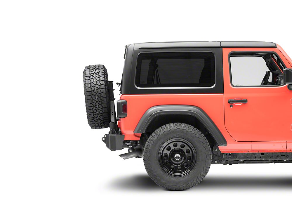 Barricade Extreme HD Rear Bumper with Tire Carrier (18-25 Jeep Wrangler JL, Excluding 4xe)