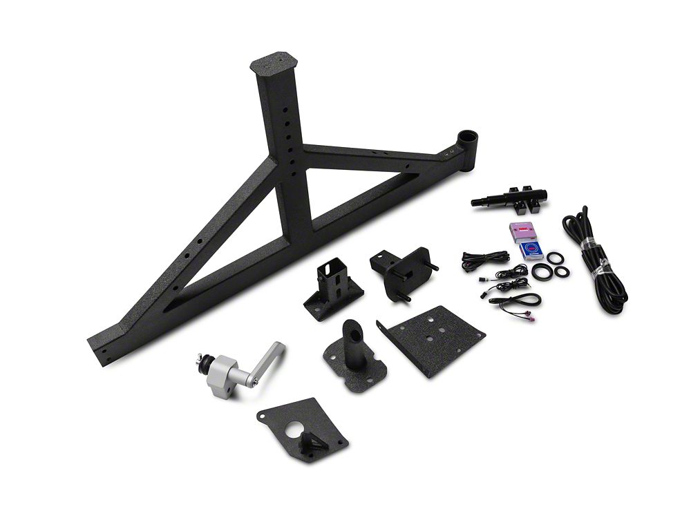 Barricade Extreme HD Rear Bumper with Tire Carrier (18-25 Jeep Wrangler JL, Excluding 4xe)
