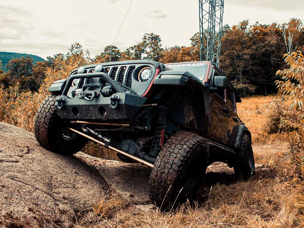 Barricade Battalion Stubby Front Bumper (18-25 Jeep Wrangler JL)
