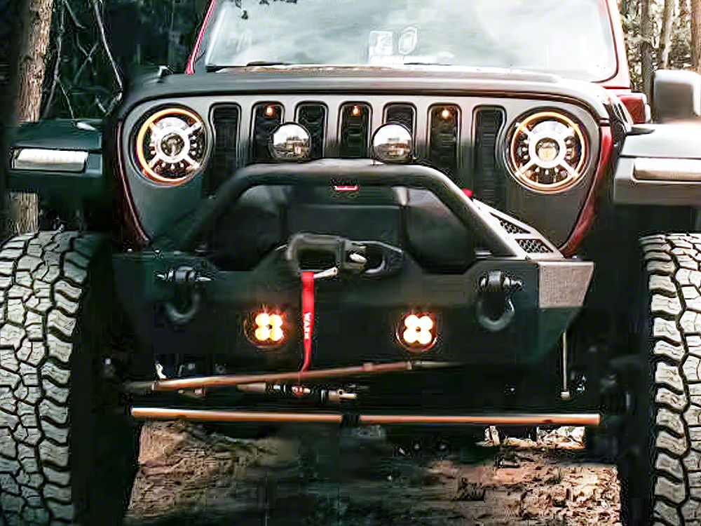 Barricade Battalion Stubby Front Bumper (18-25 Jeep Wrangler JL)