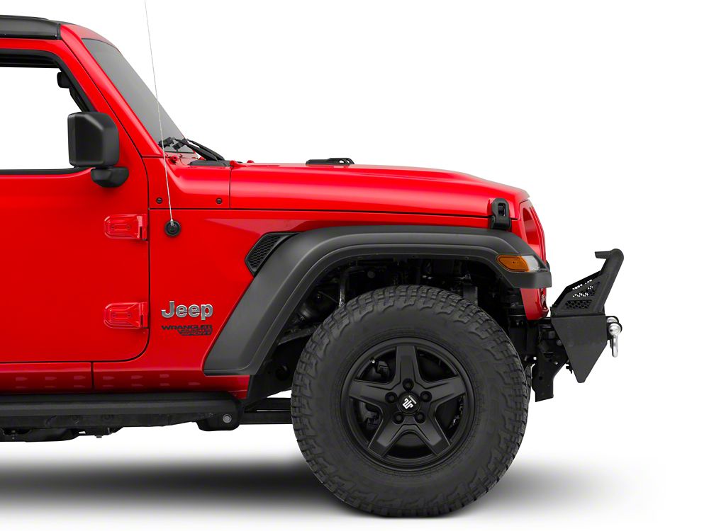 Barricade Battalion Stubby Front Bumper (18-25 Jeep Wrangler JL)
