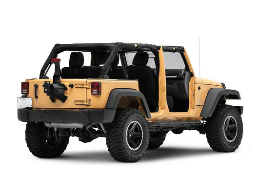 Barricade Spare Tire Extension Bracket (97-18 Jeep Wrangler TJ & JK)