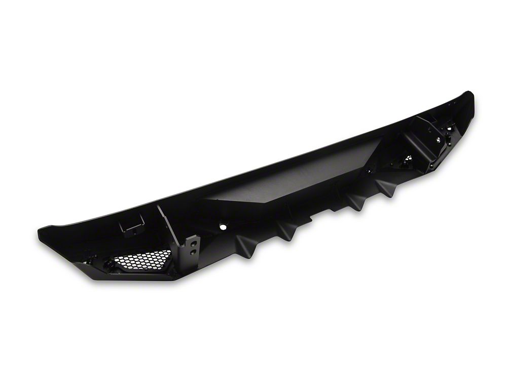 Barricade X-Series Rear Bumper; Black Inserts (18-25 Jeep Wrangler JL)