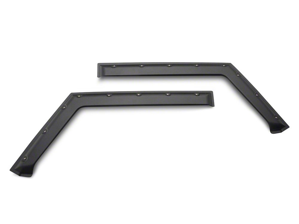 Barricade Tough Guard FormFit Window Visors (07-18 Jeep Wrangler JK 2-Door)