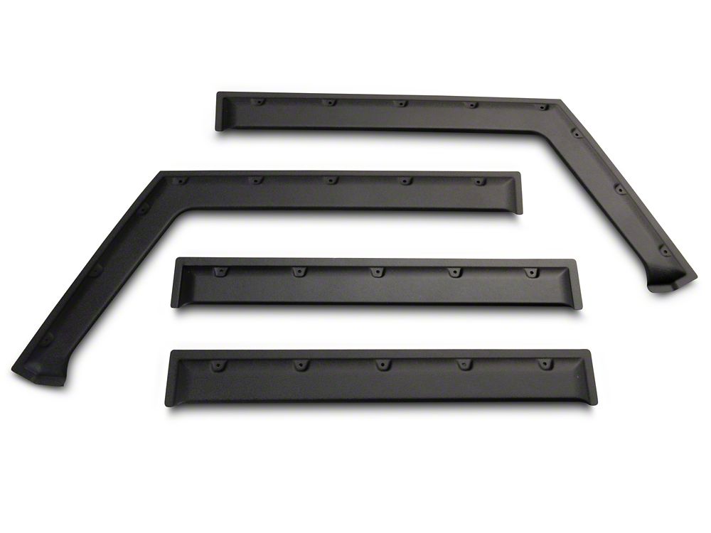 Barricade Tough Guard FormFit Window Visors (07-18 Jeep Wrangler JK 4-Door)