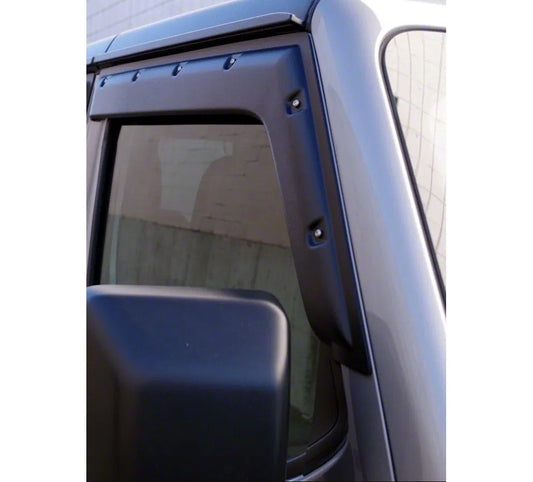 Barricade Tough Guard FormFit Window Visors (18-25 Jeep Wrangler JL 2-Door)