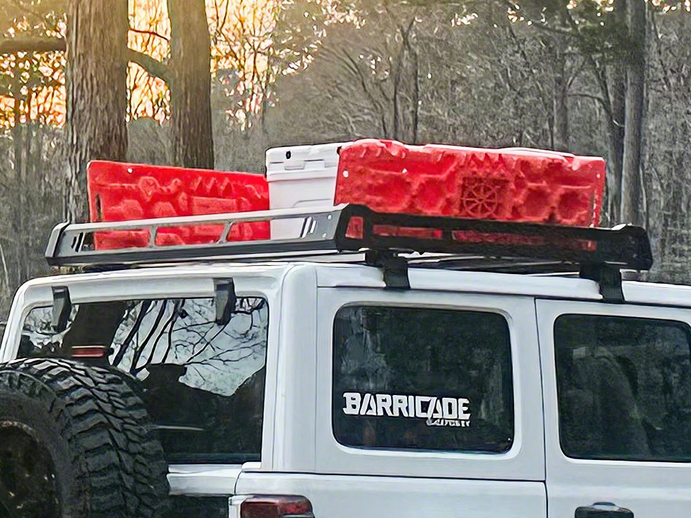 Barricade Roof Rack Basket for OEM Hard Top (20-25 Jeep Gladiator JT)