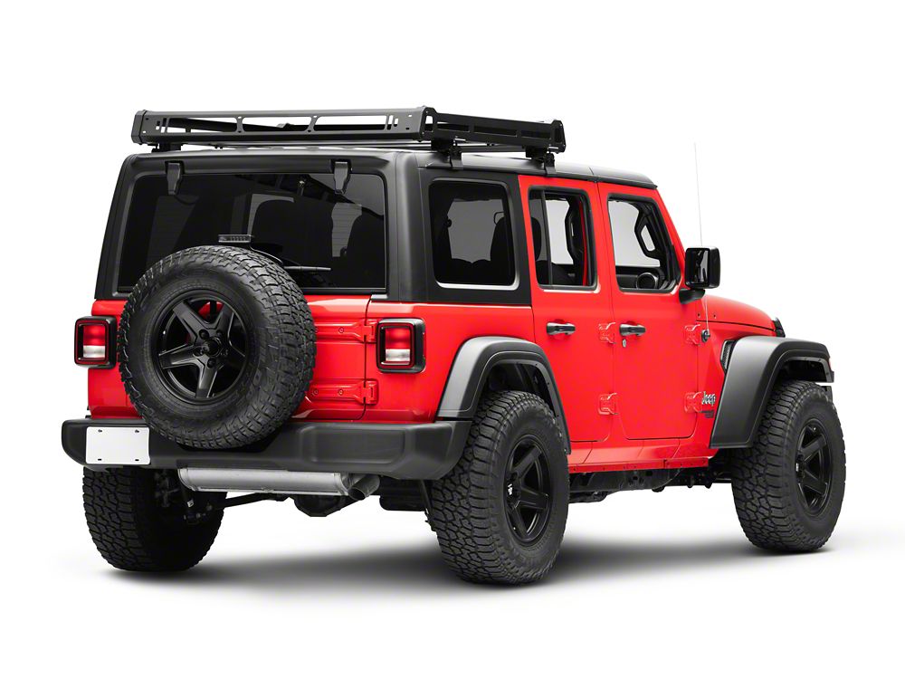 Barricade Roof Rack Basket for OEM Hard Top (18-25 Jeep Wrangler JL)