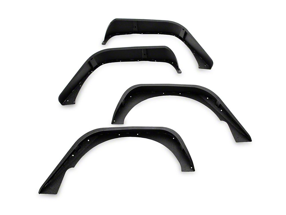 Barricade Slim Fender Flares (07-18 Jeep Wrangler JK)