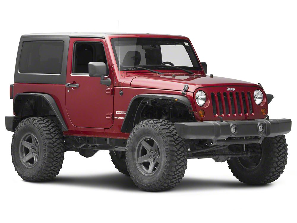 Barricade Slim Fender Flares (07-18 Jeep Wrangler JK)