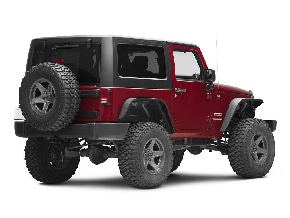 Barricade Slim Fender Flares (07-18 Jeep Wrangler JK)
