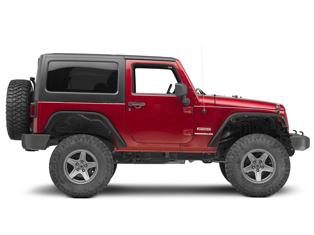 Barricade Slim Fender Flares (07-18 Jeep Wrangler JK)