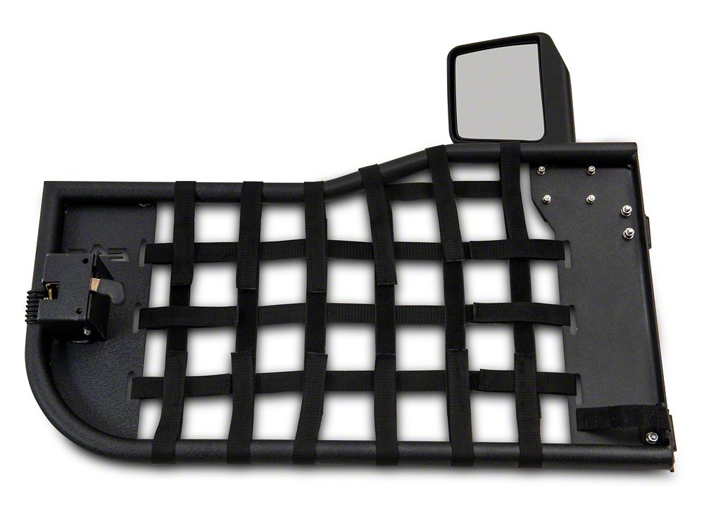 Barricade Tubular Matrix Doors with Mirrors (18-25 Jeep Wrangler JL 4-Door)