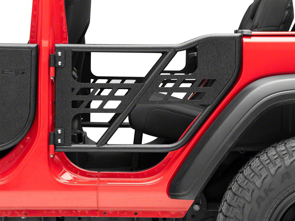 Barricade Tubular Safari Doors with Mirrors (18-25 Jeep Wrangler JL 4-Door)