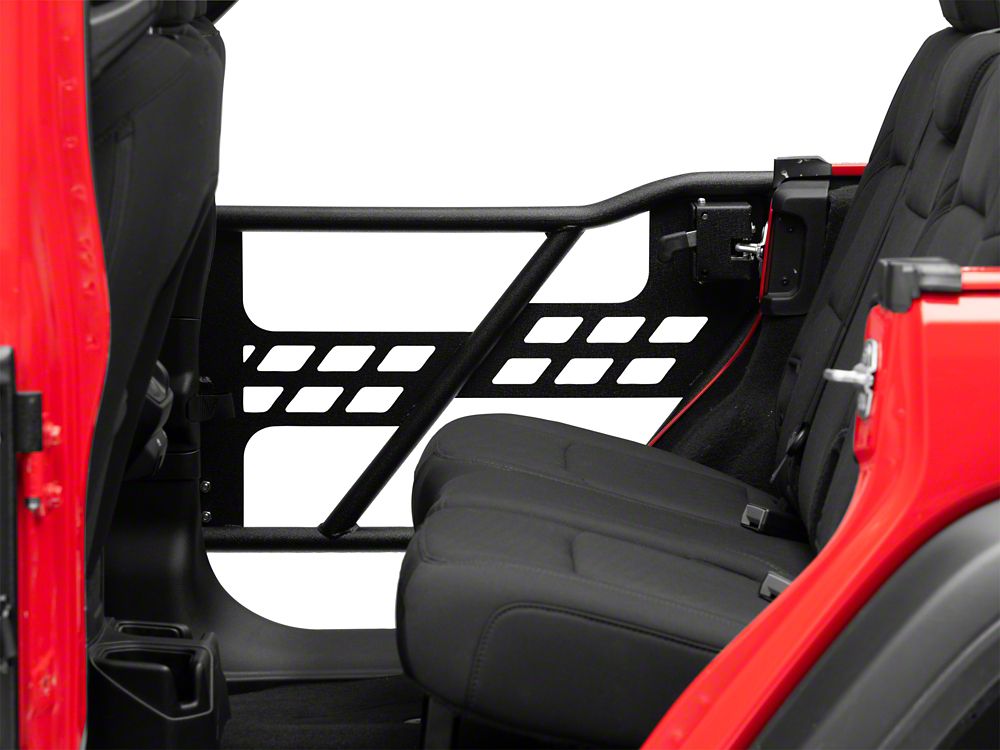 Barricade Tubular Safari Doors with Mirrors (18-25 Jeep Wrangler JL 4-Door)