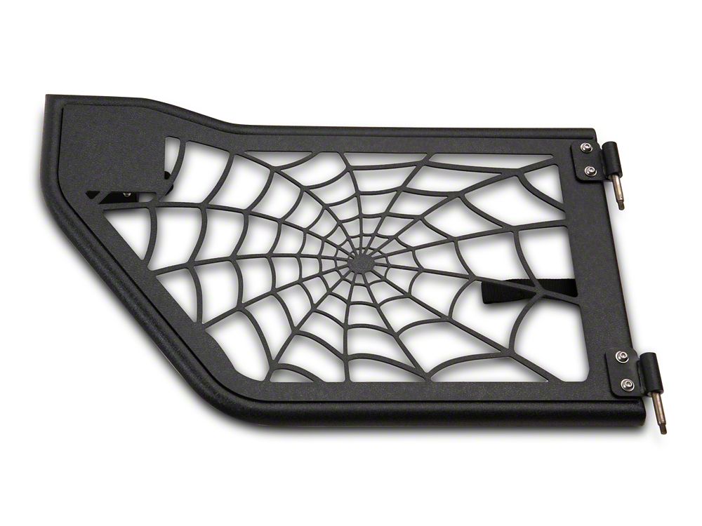 Barricade Tubular Spyder Web Doors with Mirrors (18-25 Jeep Wrangler JL 4-Door)