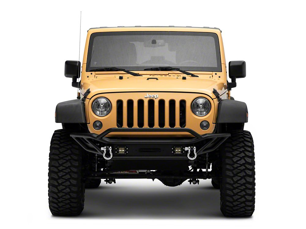 Barricade Trail Runner Front Bumper with LED Fog Lights (07-18 Jeep Wrangler JK)