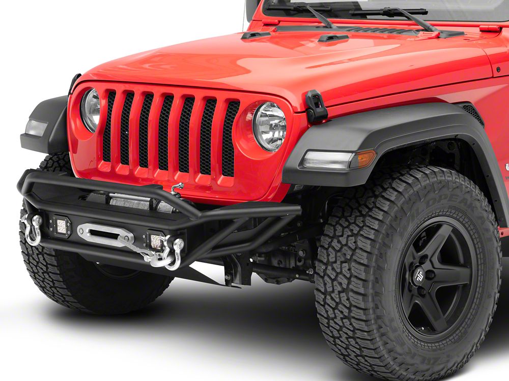 Barricade Trail Runner Front Bumper with LED Fog Lights (18-25 Jeep Wrangler JL)