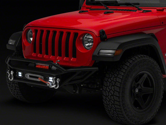 Barricade Trail Runner Front Bumper with LED Fog Lights (18-25 Jeep Wrangler JL)