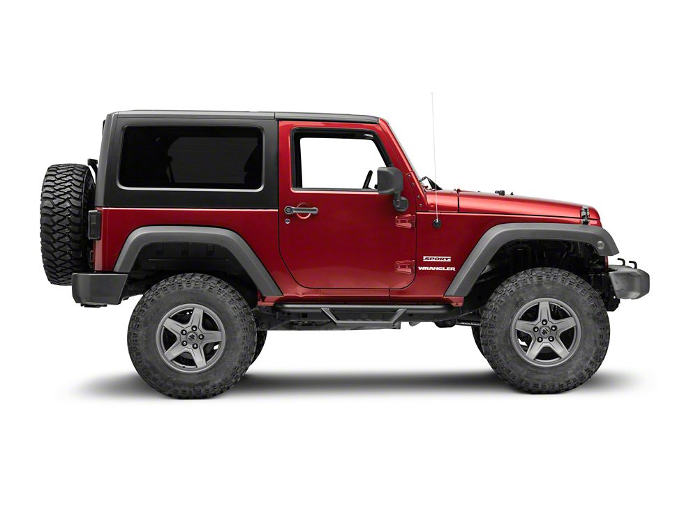 Barricade HD Drop Side Step Bars (07-18 Jeep Wrangler JK 2-Door)
