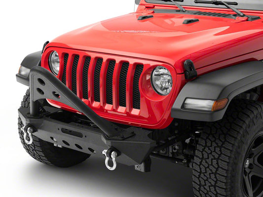 Barricade Stubby Winch Front Bumper with Stinger Bar (18-25 Jeep Wrangler JL)