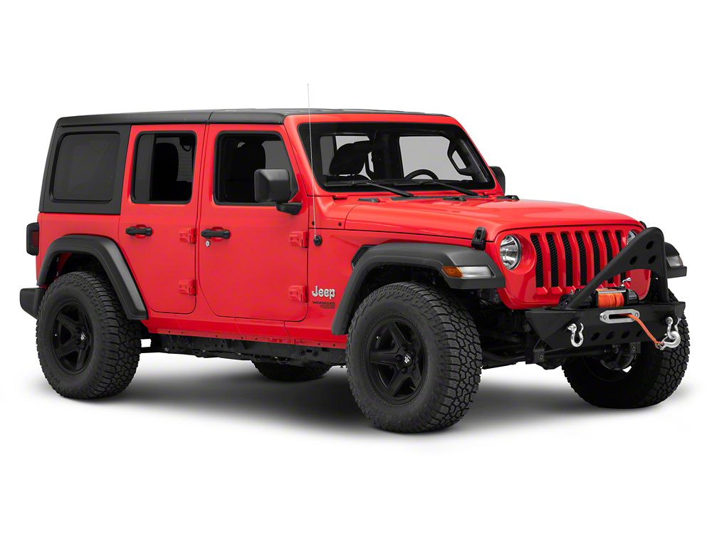 Barricade Stubby Winch Front Bumper with Stinger Bar (18-25 Jeep Wrangler JL)