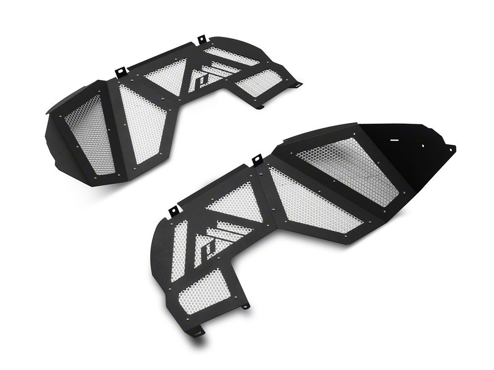 Barricade Gen2 Aluminum Front Inner Fender Liners (18-25 Jeep Wrangler JL)