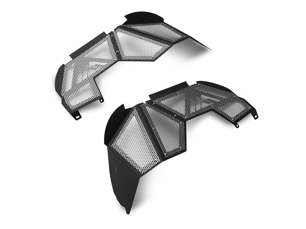 Barricade Gen2 Aluminum Front Inner Fender Liners (18-25 Jeep Wrangler JL)