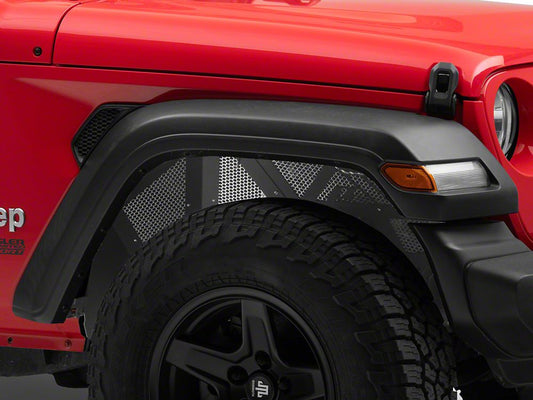 Barricade Gen2 Aluminum Front Inner Fender Liners (20-25 Jeep Gladiator JT)
