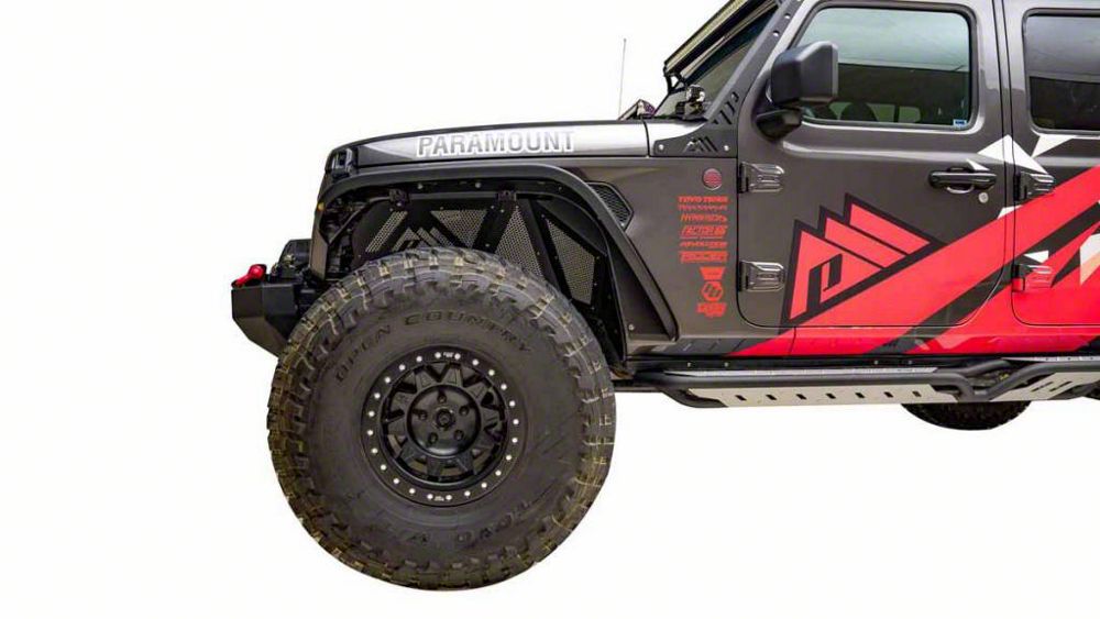 Barricade Gen2 Aluminum Front Inner Fender Liners (20-25 Jeep Gladiator JT)