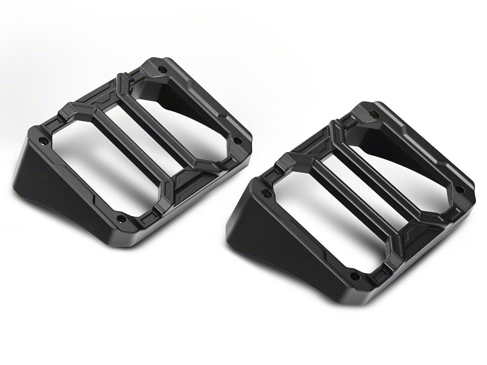 Barricade HD Aluminum Tail Light Guards (07-18 Jeep Wrangler JK)