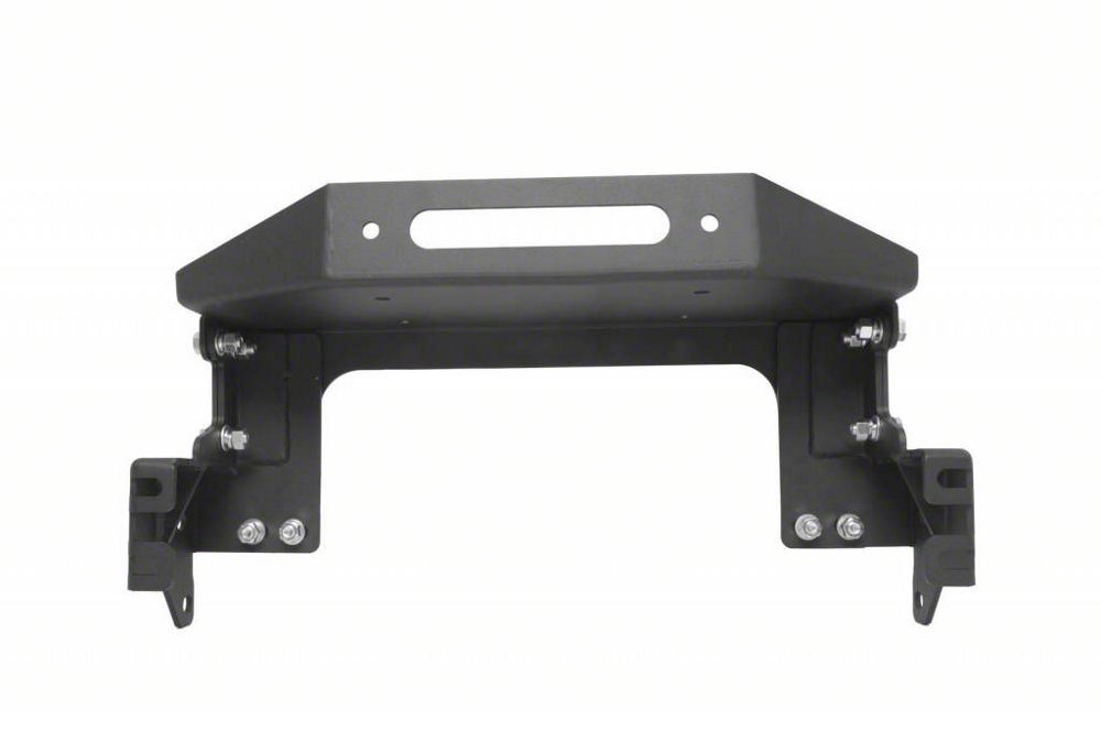 Barricade External Winch Plate for Factory Front Bumper (20-25 Jeep Gladiator JT)